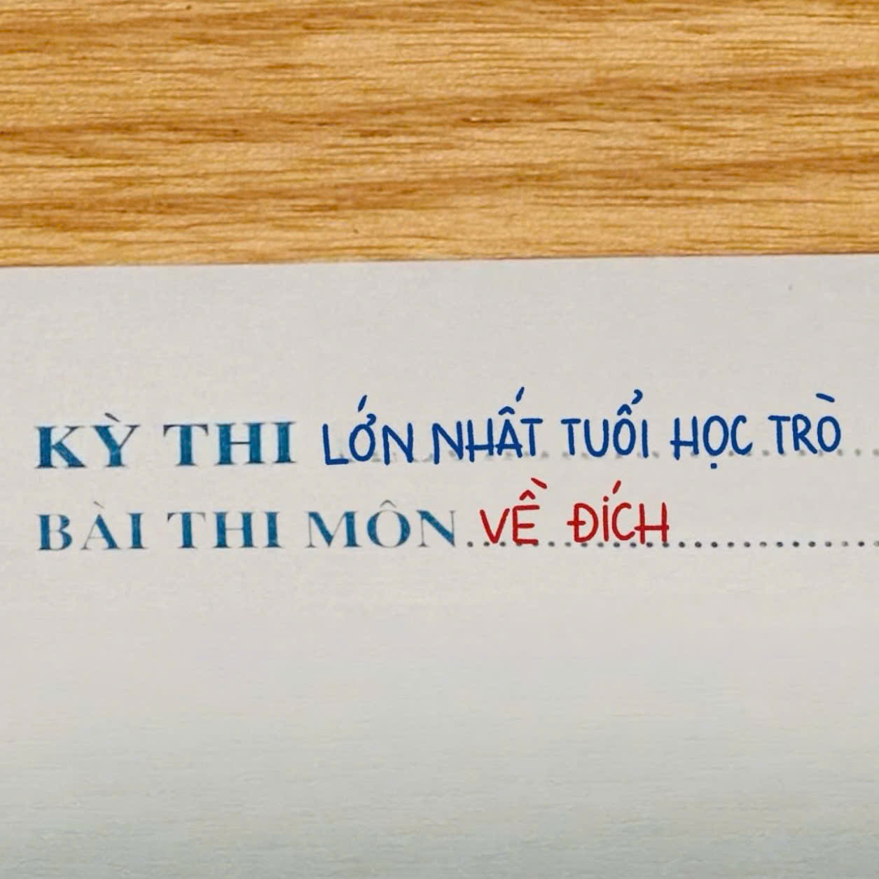 MỘT SỐ NHỮNG LƯU Ý CHO CÁC SĨ TỬ 2007 TRƯỚC KHI BƯỚC VÀO KỲ THI THPT QUỐC GIA